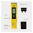 thumbnail image 4 of PH Meter,PH Pen Of Tester Drinking Water Pool Hydroponics Aquarium Pool Water ,Clear Data, 4 of 7