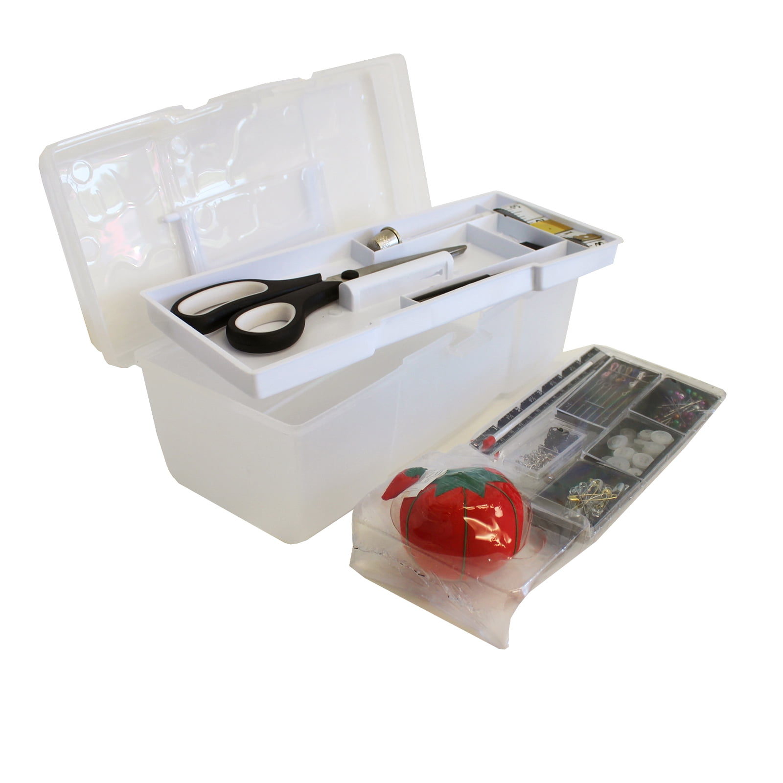 Sew & Go Premium Sewing Kit in Caddy with Removable Tray by Loops & Threads