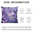 thumbnail image 6 of BANET Elegant Throw Pillow Case with Hidden Zipper - Decorative Couch Pillow Protector 20x20in, 6 of 6