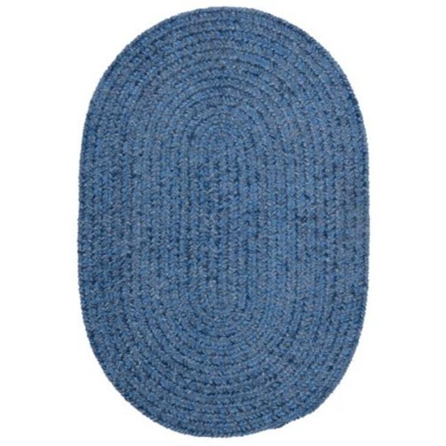 Colonial Mills Tapis S501R024X036 Spring Meadow - Bleu Pétale 2 Pi x 3 Pi Tapis Tressé