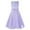 Lavender, variant on Flower Girl Dress Lace Chiffon Princess Birthday Dresses Bridesmaid Party Prom Light Blue 6