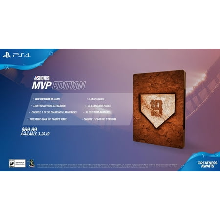 MLB The Show 19 MVP Edition, Sony, PlayStation 4, (Best Baseball Game For Ps4)