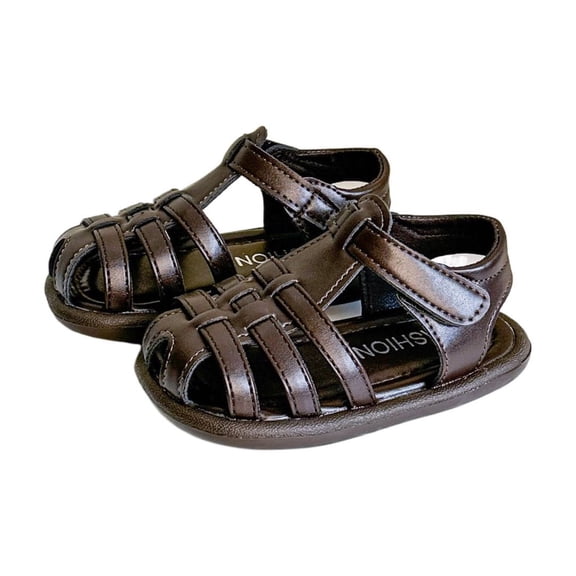 Dpytoraw Girls Sandals Toddler Casual Outdoor Roman Shoes Soft Sole Breathable Comfortable Summer Spring Infant Walking First Shoes Girls Sandals For Wedding Size 4.5