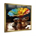 thumbnail image 2 of Designart "Colorful Serenade of the Phonograph" Fashion Framed Wall Art Decor - Glam Orange Phonographs Living Room Framed Canvas Art, 2 of 6