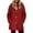 Wine #3, variant on QHRMKOG Womens Fuzzy Sherpa Jacket Long Sleeve Button Down Fall Jacket Sherpa Warm Fleece Hoodie Outwear Soild Pink Oversized Womens Winter Coat with Pockets, Pink XL