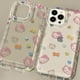 thumbnail image 4 of Funda transparente para Xiaomi Redmi Note 12 Turbo 12S 11 11S 10 10S 9 9S 8 Pro 12C 10C 10X 9T 9A, funda de dibujos animados de Hello Kitty Melody, 4 of 5