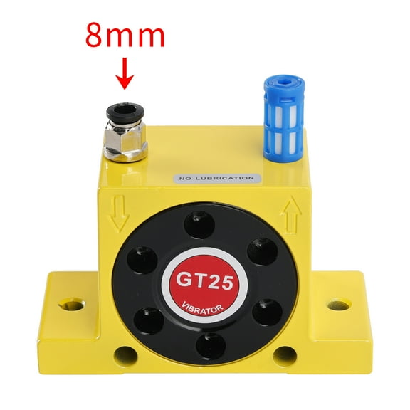 GT25 Pneumatic Turbine Vibrators Silent 1/4" Industrial Turbine Vibrator