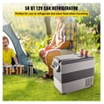 thumbnail image 2 of 12 Volt Refrigerator 58 Quart, Dual Zone Portable Fridge Freezer, Car Refrigerator for RV, Camping & Home - 12/24V DC & 110-240V AC Powered, 2 of 9