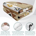 thumbnail image 4 of Full Quilt Set 78''x90'', Retro Southwest Bedspread Coverlet with 2 Pillow Shams, Bohemia Native American Tribal Abstract Geometric Breathable All Season Quilt Bedding for Bedroom/Guest Room, 4 of 9