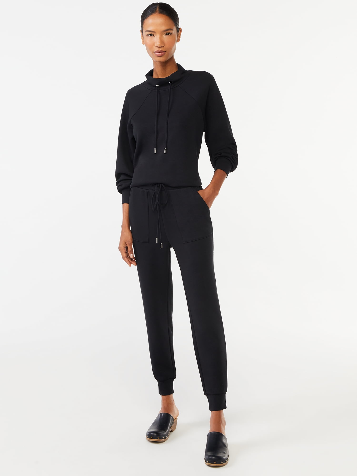 Scoop Women’s and Women’s Plus Ultimate  Scubaknit Joggers, Sizes XS-4X
