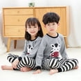 thumbnail image 1 of Conjuntos de pijamas de algodón de manga larga para niños, ropa de dormir de Navidad para adolescentes, conjuntos de ropa para niños, primavera y otoño, 2022, 1 of 4