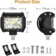 thumbnail image 2 of Led-pods, Nebelscheinwerfer, Aiprote 10,2 Cm Led-lichterleiste, Tauchfhige Led-bootslichter, Led-licht-pods, Off-road-beleuchtung, Led-flutfahrlichter, 2 of 5