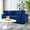 Navy, variant on Modway Commix Down Filled Overstuffed Performance Velvet Loveseat in Navy