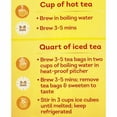 thumbnail image 6 of Lipton Black Tea, Decaffeinated, Tea Bags 144 Ct, 6 of 11