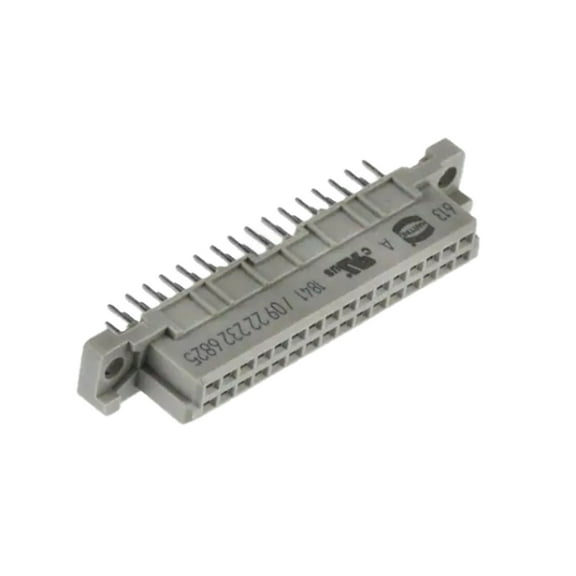 09222326825 Position32 Din Connector Receptacle, Female Sockets - Through Hole