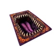 thumbnail image 2 of Zynviq Mouth Area Rugs Halloween 15.7" X 23.6" Throw Rug Polyester Washable Rectangular Multicolor Small Rug for Kitchen, 2 of 6