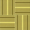 thumbnail image 1 of Ahgly Company Indoor Square Patterned Dark Yellow Green Area Rugs, 8' Square, 1 of 6