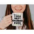 thumbnail image 5 of Yoda Best Engineer Ever Engineering Gifts for Engineer Student New Licensed Passer Grad Gag Gift Mechanical Civil Science Math Gift&nbsp;for Men Women Christmas Graduation Coffee Mug Tea Cup, 5 of 8