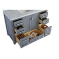 thumbnail image 2 of Laviva Wilson 48" Contemporary Solid Oak Wood Cabinet with 4 Outlets in Gray, 2 of 2
