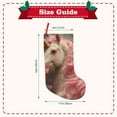 thumbnail image 3 of Goofa Haired White Horse for Christmas Stockings, 18inch Xmas Hanging Stocking Decorations for Christmas Party Family Decor, 3 of 7