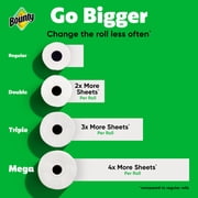 Bounty Paper Towels Full Sheet White, 2 Triple Rolls, 75 Sheets Per Roll