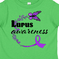 thumbnail image 4 of Inktastic Lupus Awareness Butterfly Ribbon Boys or Girls Toddler T-Shirt, 4 of 5