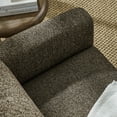 thumbnail image 5 of Hawken Boucle Fabric Loveseat in Antique Espresso, 5 of 9