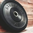 thumbnail image 2 of SteelBody by Marcy 45 Lb. Olympic Bumper Weight Plate STBR-0045, 2 of 4