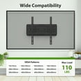 thumbnail image 5 of USX MOUNT Full Motion TV Wall Mount for 26-65" TVs, Hold up to 110lbs with Max VESA 400x400mm & 16" Wood Stud, 5 of 10