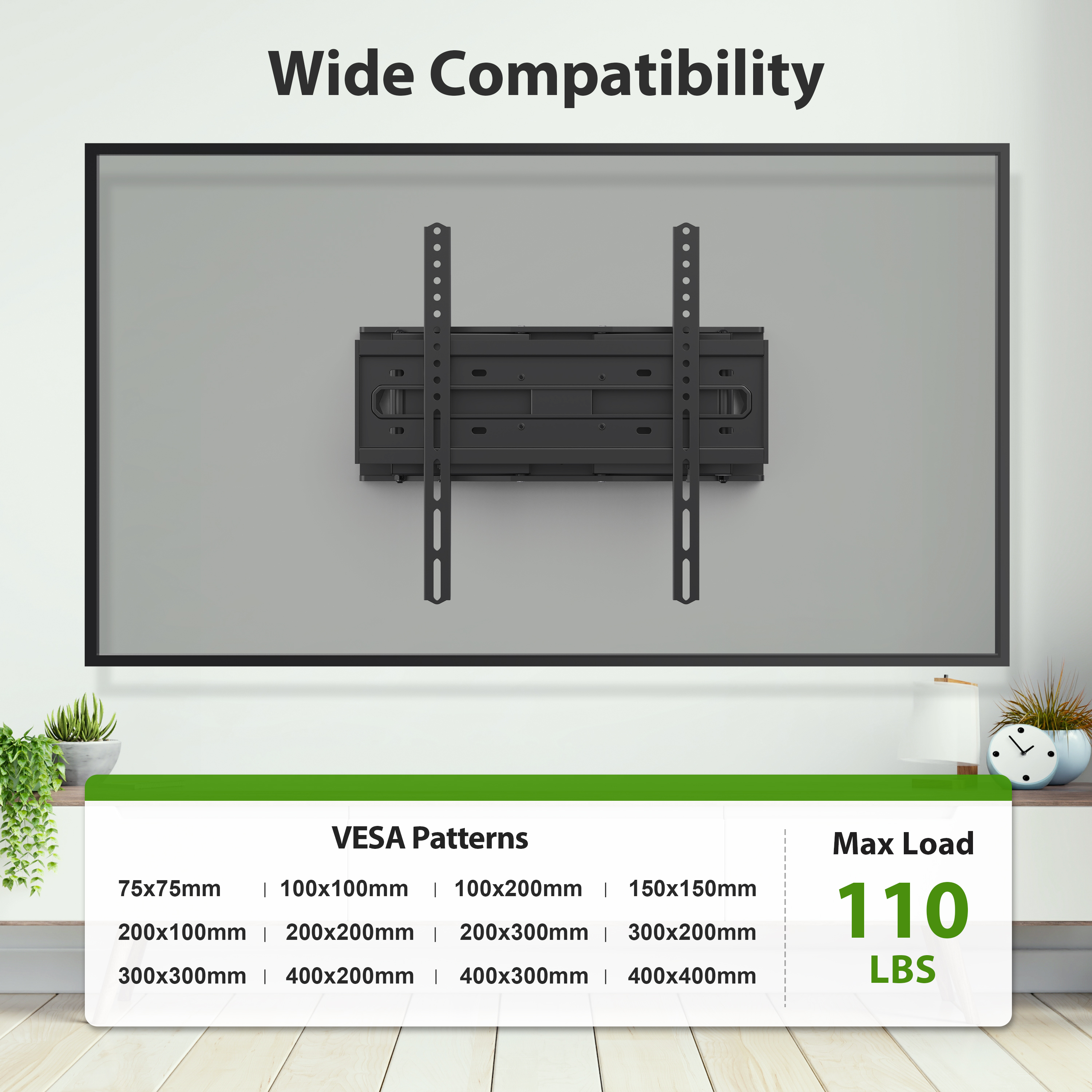 USX MOUNT Full Motion TV Wall Mount for 26-65 Inch TVs photo 4