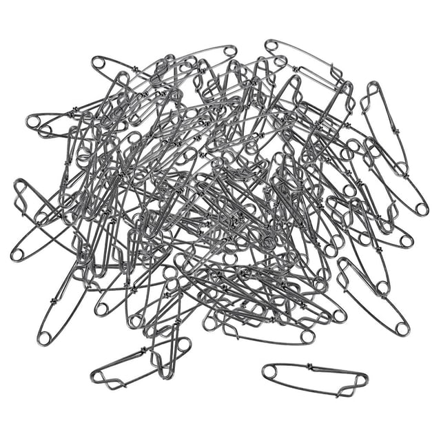 Anillos de Conector de Barril Giratorio Zulema 100 Piezas Clips de Acero Inoxidable