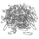 thumbnail image 1 of 100pcs Clip de atún de material acero inoxidable Clip de línea larga Accesorios de pesca 60 mm, 1 of 9