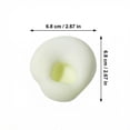 thumbnail image 3 of 6cm Mochi Dumpling Squishy Toys for Stress Relief, Soft Rice Cake Fidget for Desk Decor and Gift, Slow Rising Squeeze,Yellow, 3 of 6