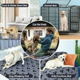 thumbnail image 4 of Washable Dog Pee Pads Reusable Puppy Training Pads Waterproof Absorbent Pet Pads Housebreaking Mats Leak Proof Floor Protection 16x24 Inch, 4 of 5