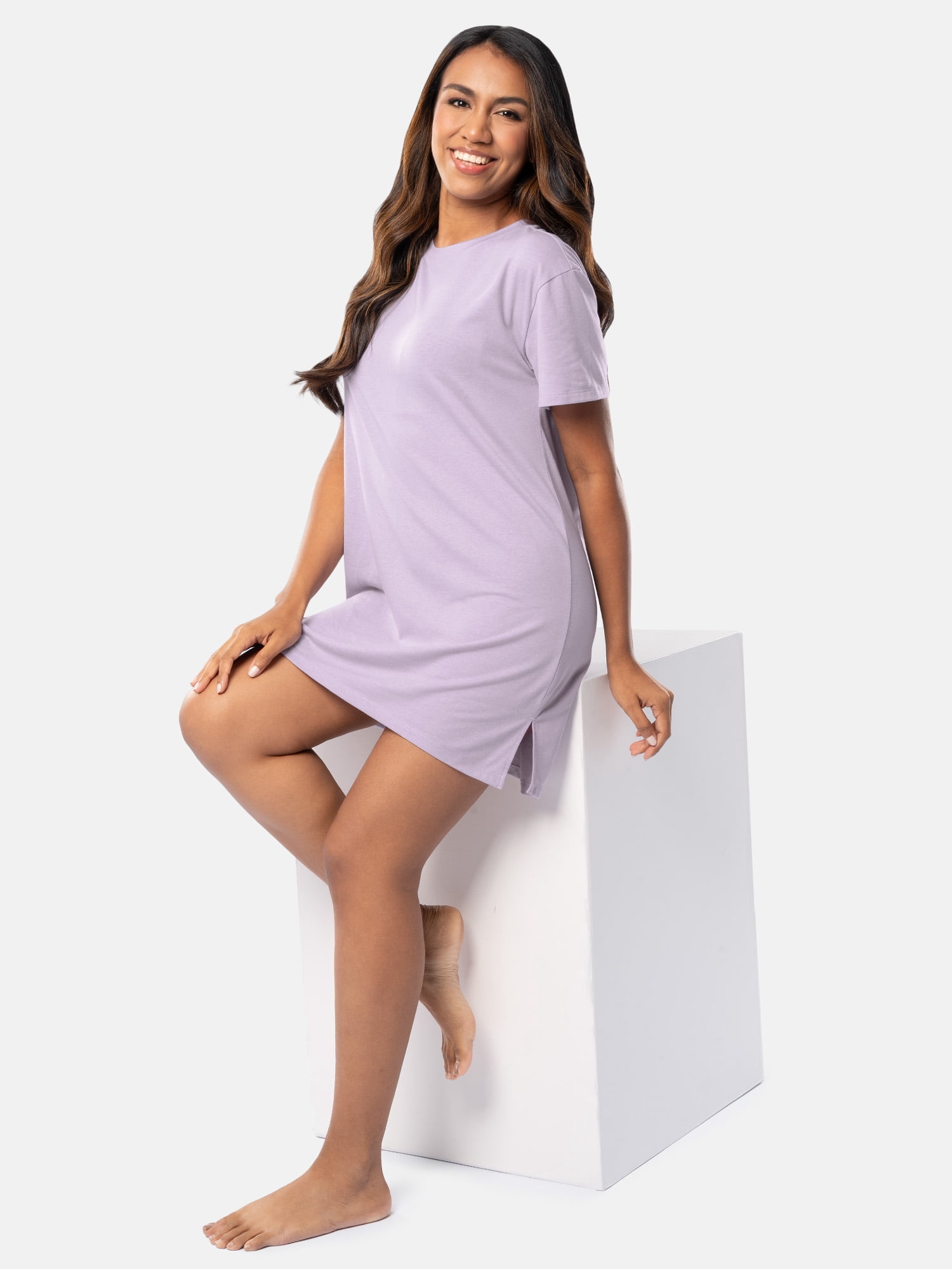 Fruit of the Loom Women's Soft and Breathable Pajama Sleepshirt, Sizes S-4X