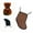 Brown_Style B, variant on Violin Chin Rest Violin Rest Pad Cover Musical Instrument Accessories, 1/2 1/4 1/8 1/32 Violin Chin Shoulder Pad