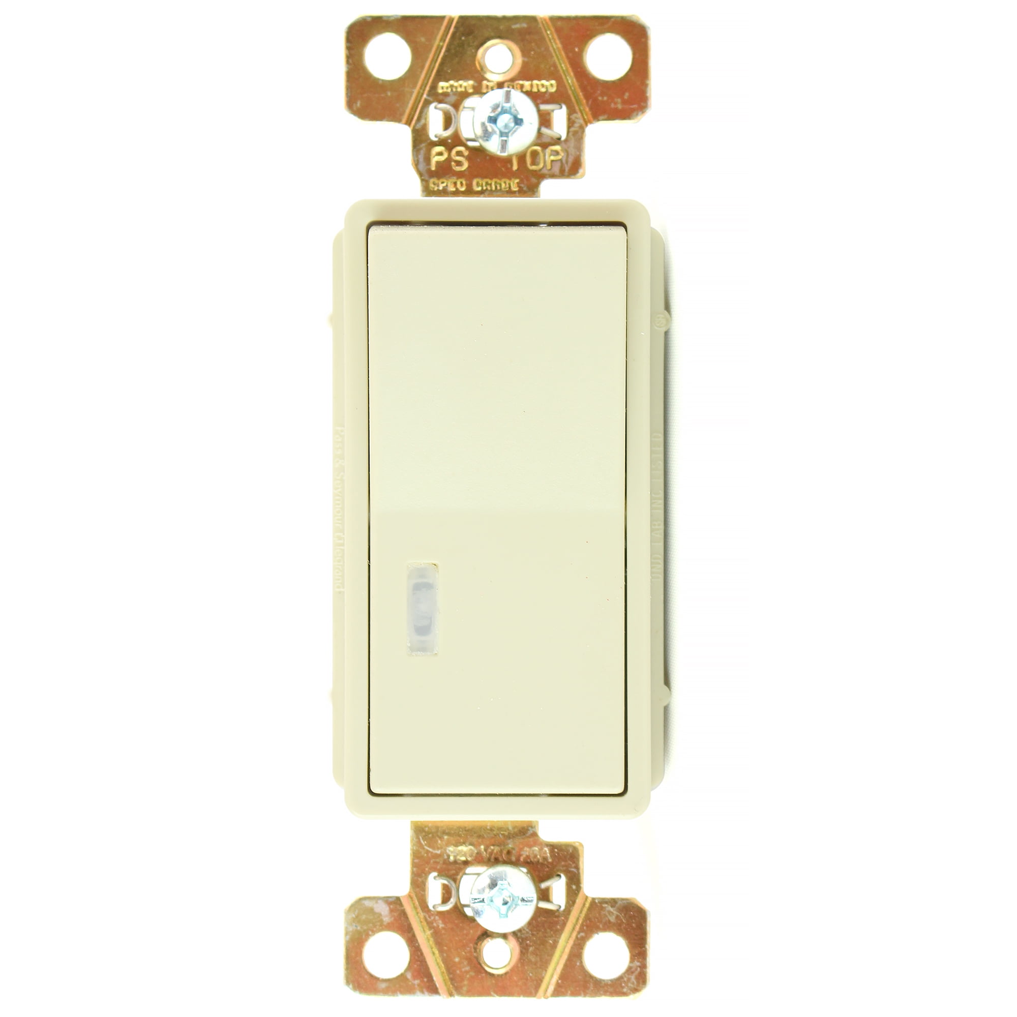 Pass & Seymour 2629-I 20A 120V Sp Ltd Decorator Switch - Walmart.com