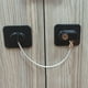 thumbnail image 2 of Cerraduras de seguridad para niños Cerradura para refrigerador a prueba de bebés Protector adhesivo fuerte, 2 of 8