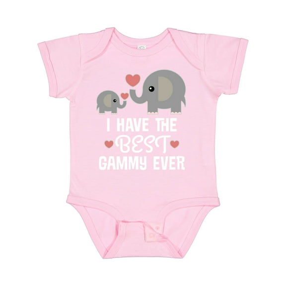 Inktastic Best Gammy Ever Grandchild Boys or Girls Baby Bodysuit