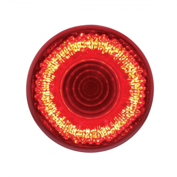 9 Led " Clearance/Marker "Mirage" Light - Red Led/Red Lens