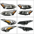thumbnail image 5 of LABLT Headlamps for 2016-2019 Chevrolet Cruze Chrome Halogen Type Passenger & Driver, 5 of 5
