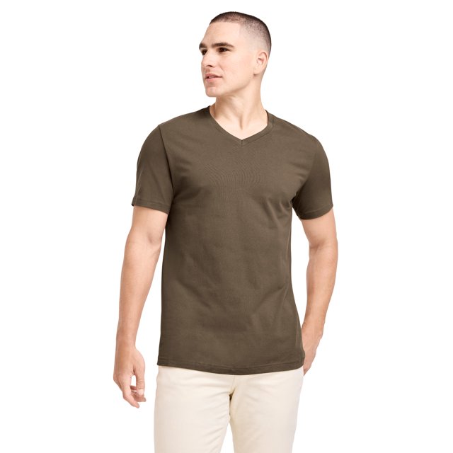 Jockey T-Shirt à Col en V Made2Fit pour Hommes