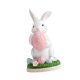 thumbnail image 5 of Figuras de conejito de Pascua, figuras de conejo, decoraciones de escritorio, perfectas para el hogar y Rosa, 5 of 9