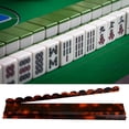 thumbnail image 2 of Miiottaa 4Pcs Shell Pattern Acrylic Mahjong Tile Pusher Rack For Card Game, 2 of 7
