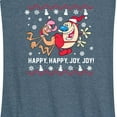 thumbnail image 3 of Ren & Stimpy - Happy Happy Joy Joy - Women's Racerback Tank Top, 3 of 5