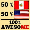thumbnail image 3 of CafePress - Half Peruvian Half American T Shirt - Cute Toddler T-Shirt, 100% Cotton, 3 of 4