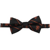 Men's Black San Francisco Giants Oxford Bow Tie