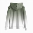 thumbnail image 5 of Staki Hoodies for Teen Girls Oversized Gradient Pullover Sweatshirts Cute Trendy Comfy Y2K Clothes 1-14Y(Green,9-10 Years), 5 of 6