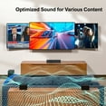 thumbnail image 4 of ULTIMEA 5.1 Surround Sound Bar, Virtual Surround Sound System, 350W Sound bar for TV with Wireless Subwoofer and Rear Speakers, 3D Surround and Bass Adjustable Home Theater TV Speakers, 4 of 8
