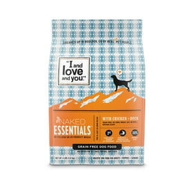I And Love And You Naked Essentials Dry Dog Food Grain Free Chicken Duck 11 Lb